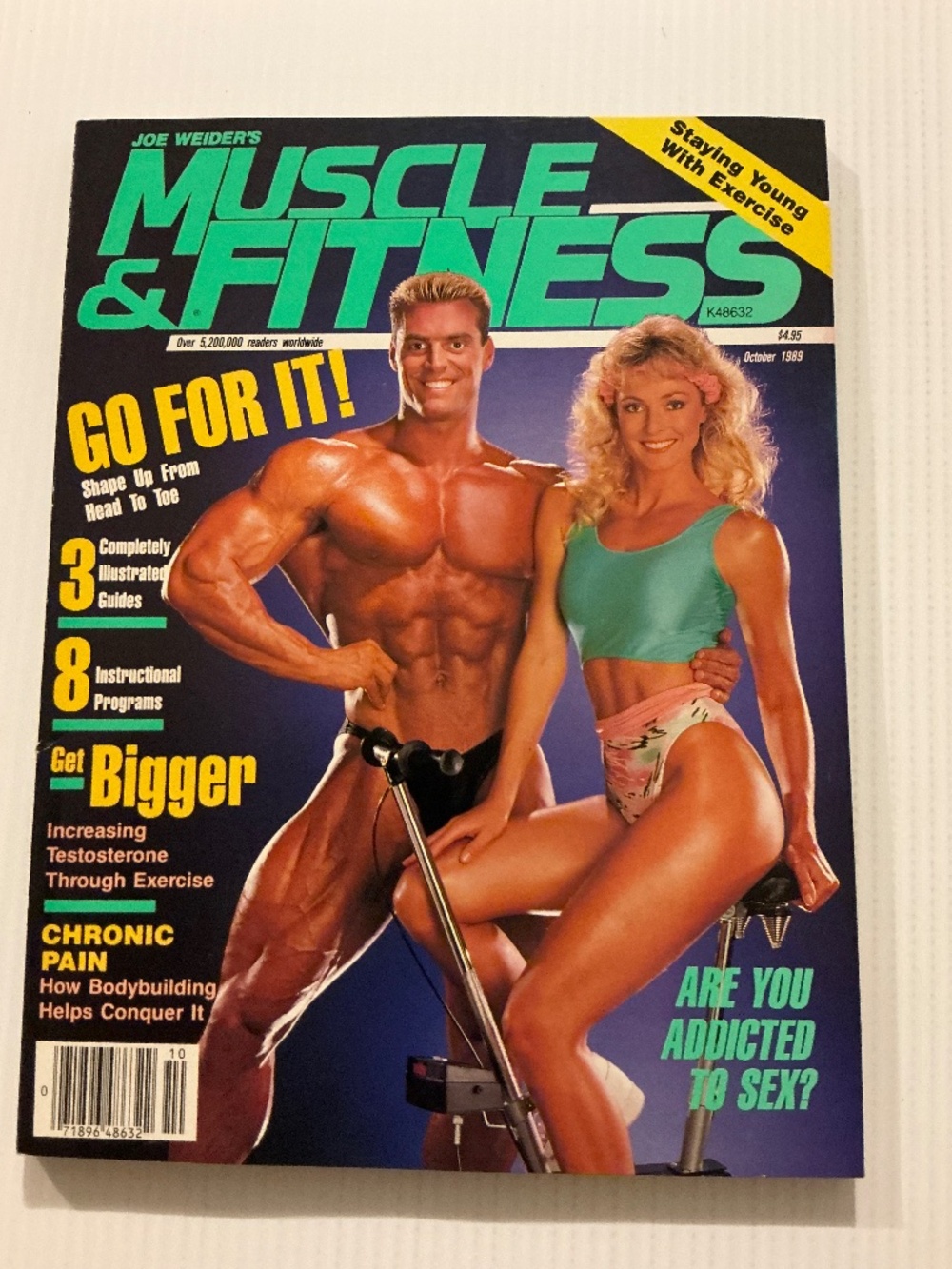 Joe Weider’s Muscle & Fitness Magazine October 1989